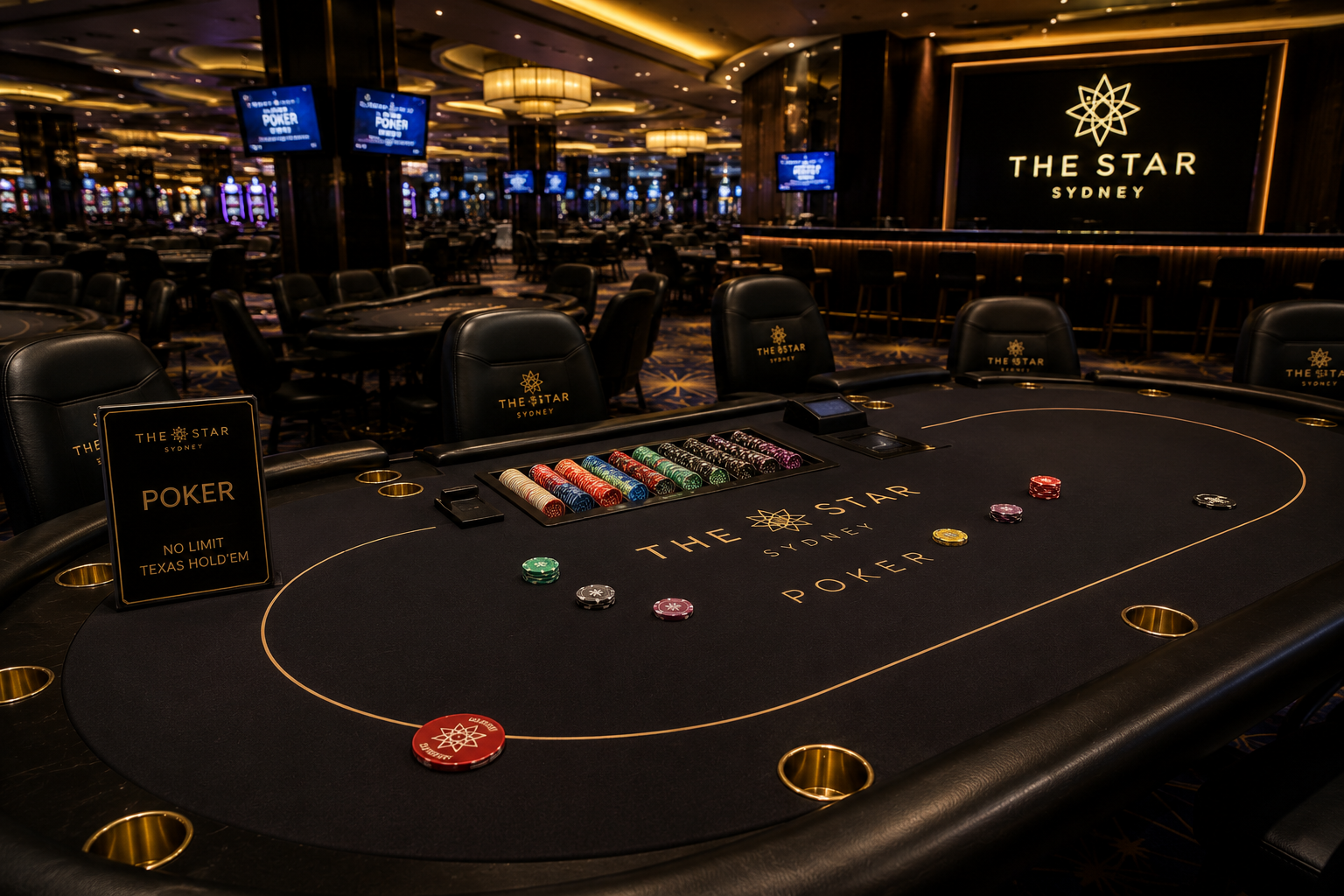 Star Poker room at The Star Sydney